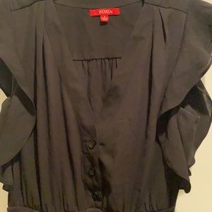 XOXO Black Blouse